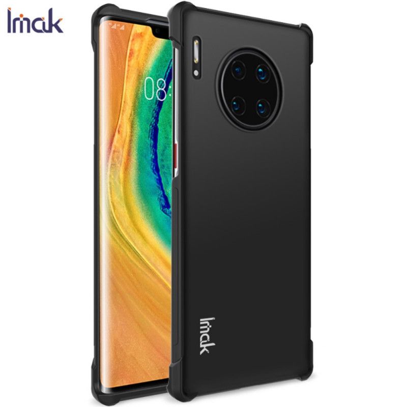 Hülle Huawei Mate 30 Pro Schwarz Imak Flexibles Silikon