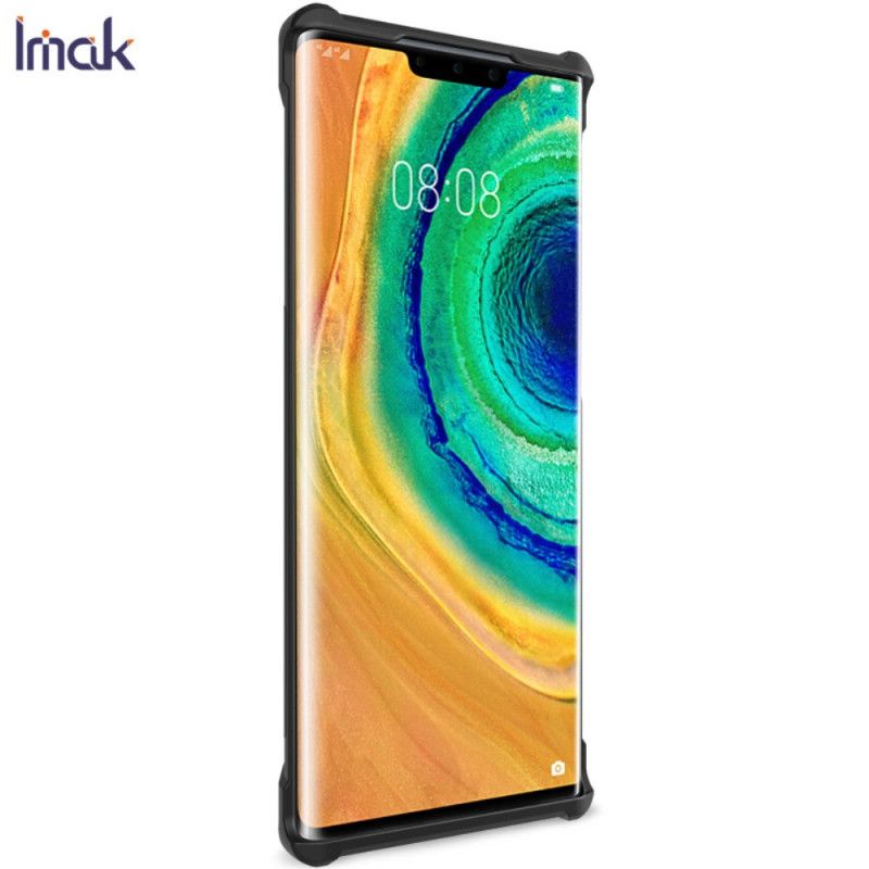 Hülle Huawei Mate 30 Pro Schwarz Imak Flexibles Silikon