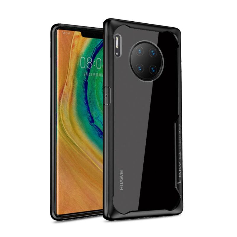 Hülle Huawei Mate 30 Pro Schwarz Ipaky Hybrid-Serie