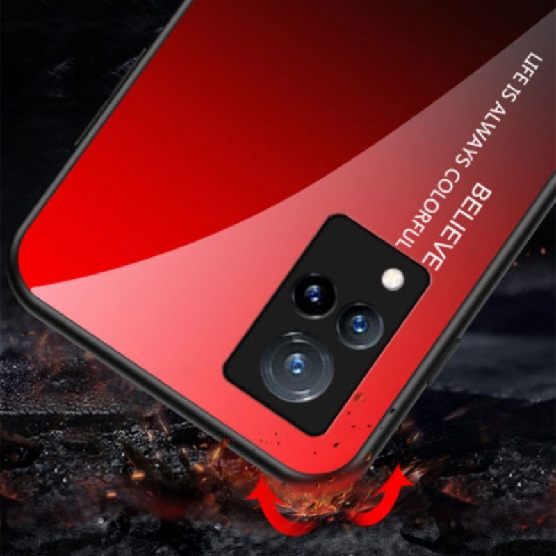Handyhülle Für Vivo V21 5G Gehärtetes Glas Hallo