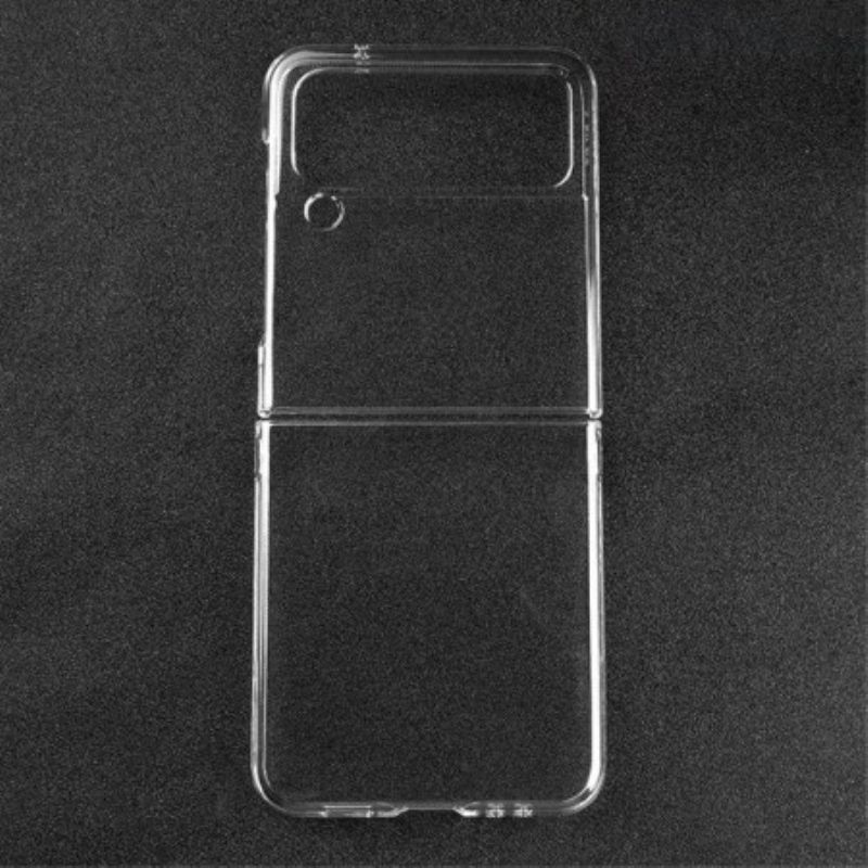 Handyhülle Für Samsung Galaxy Z Flip 4 Flip Case Durchsichtiger Kunststoff
