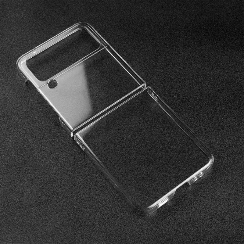 Handyhülle Für Samsung Galaxy Z Flip 4 Flip Case Durchsichtiger Kunststoff