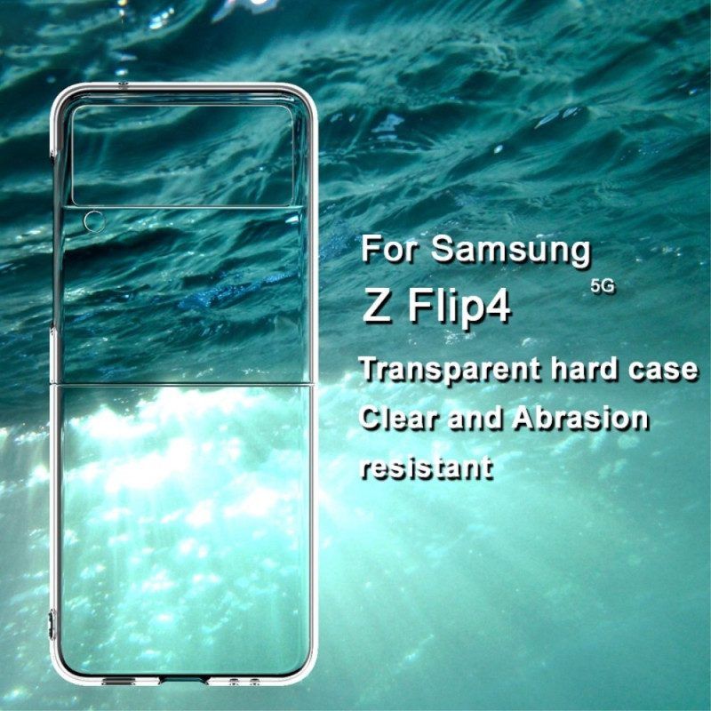 Handyhülle Für Samsung Galaxy Z Flip 4 Flip Case Imak Transparent