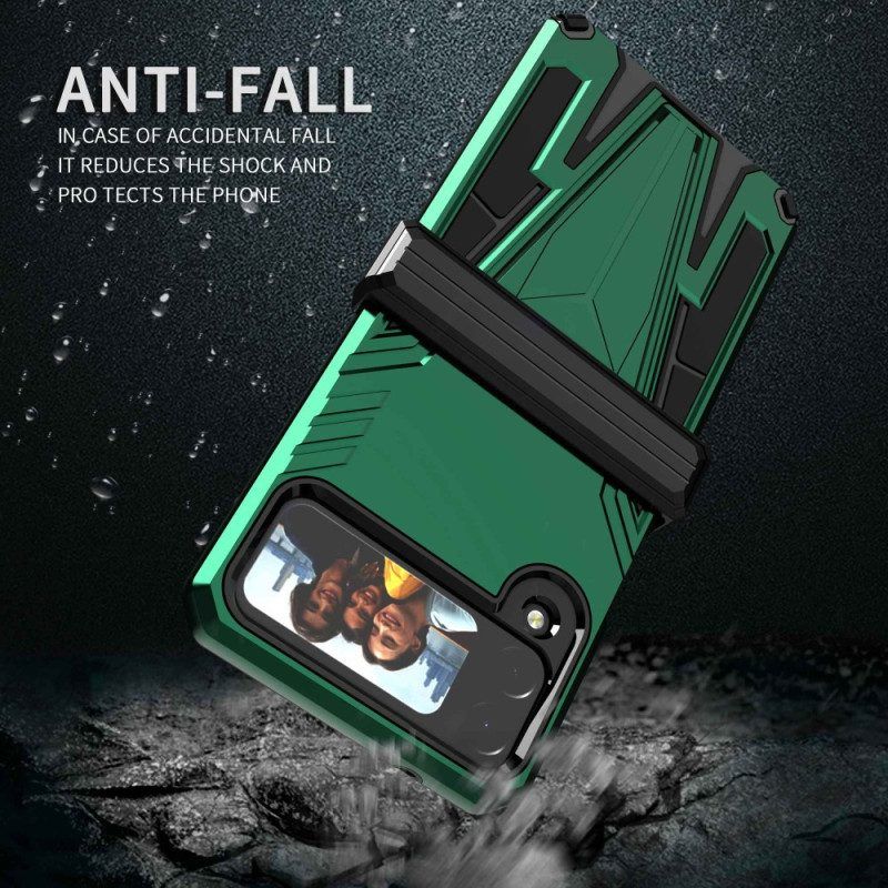 Handyhülle Für Samsung Galaxy Z Flip 4 Flip Case Premium-support