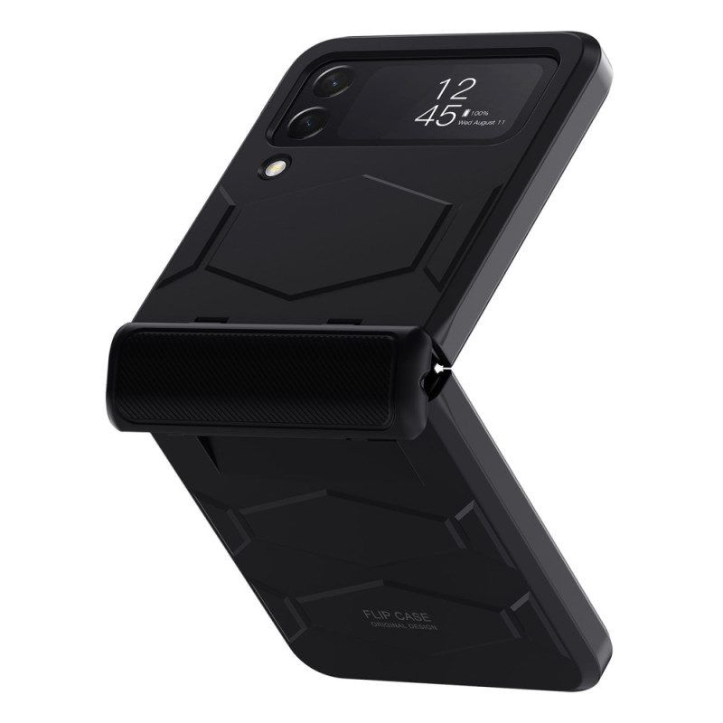 Handyhülle Für Samsung Galaxy Z Flip 4 Flip Case Starres Wabendesign