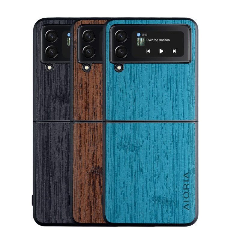 Hülle Für Samsung Galaxy Z Flip 4 Flip Case Aioria-holz