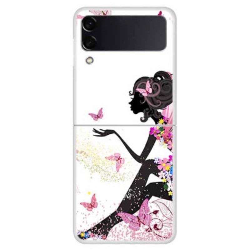 Hülle Für Samsung Galaxy Z Flip 4 Flip Case Blumenfee