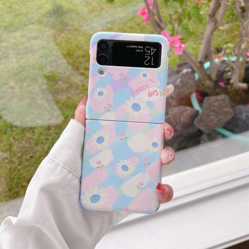 Hülle Für Samsung Galaxy Z Flip 4 Flip Case Kleine Gänseblümchen