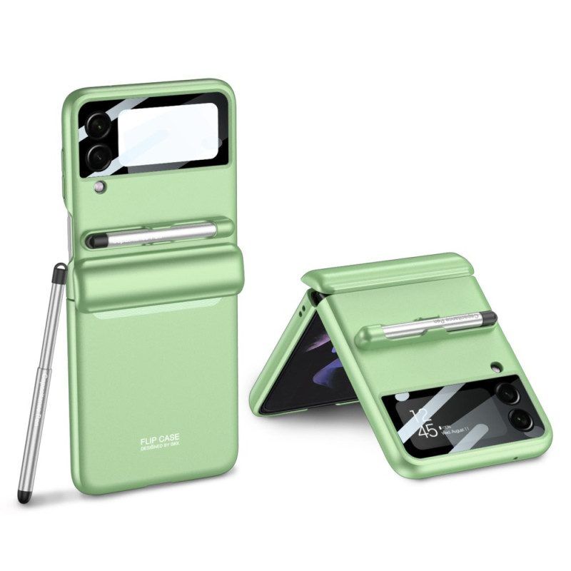 Hülle Für Samsung Galaxy Z Flip 4 Flip Case Mit Gkk Stylus