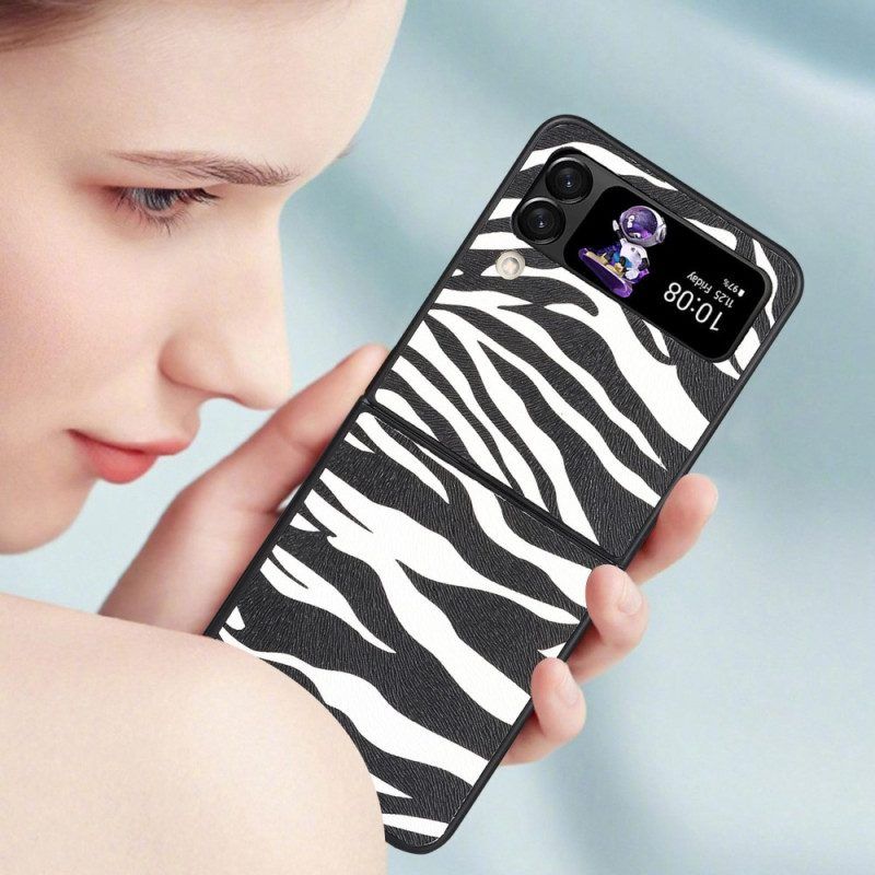 Hülle Für Samsung Galaxy Z Flip 4 Flip Case Zebra