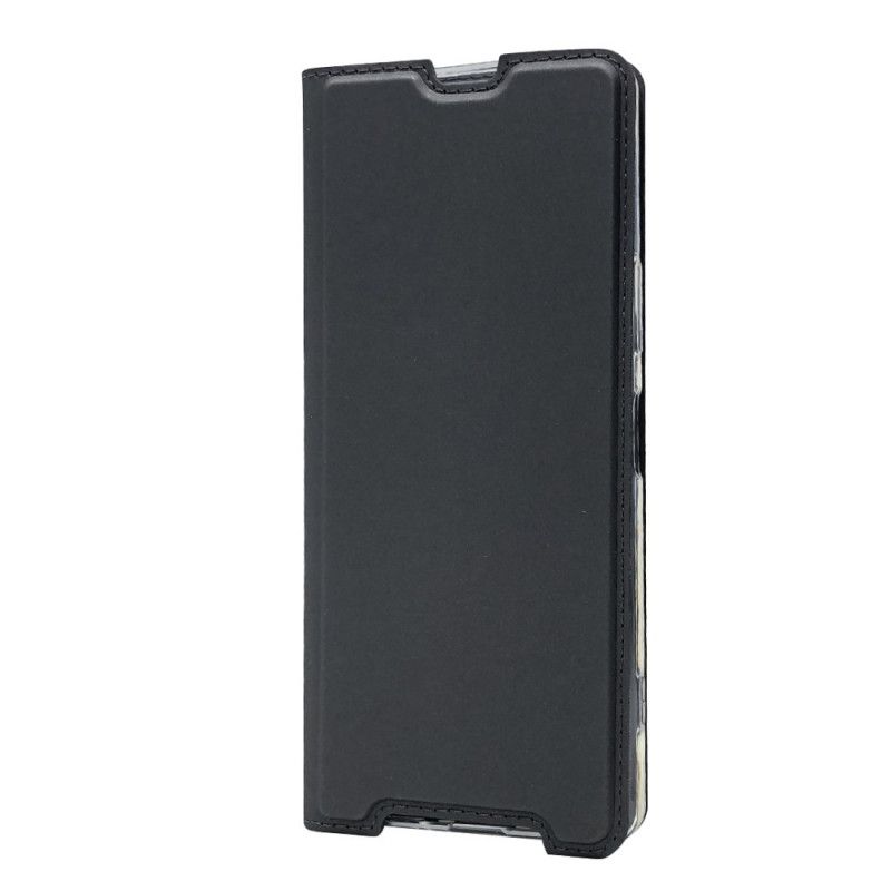 Flip Case Sony Xperia 1 II Schwarz Magnetverschluss