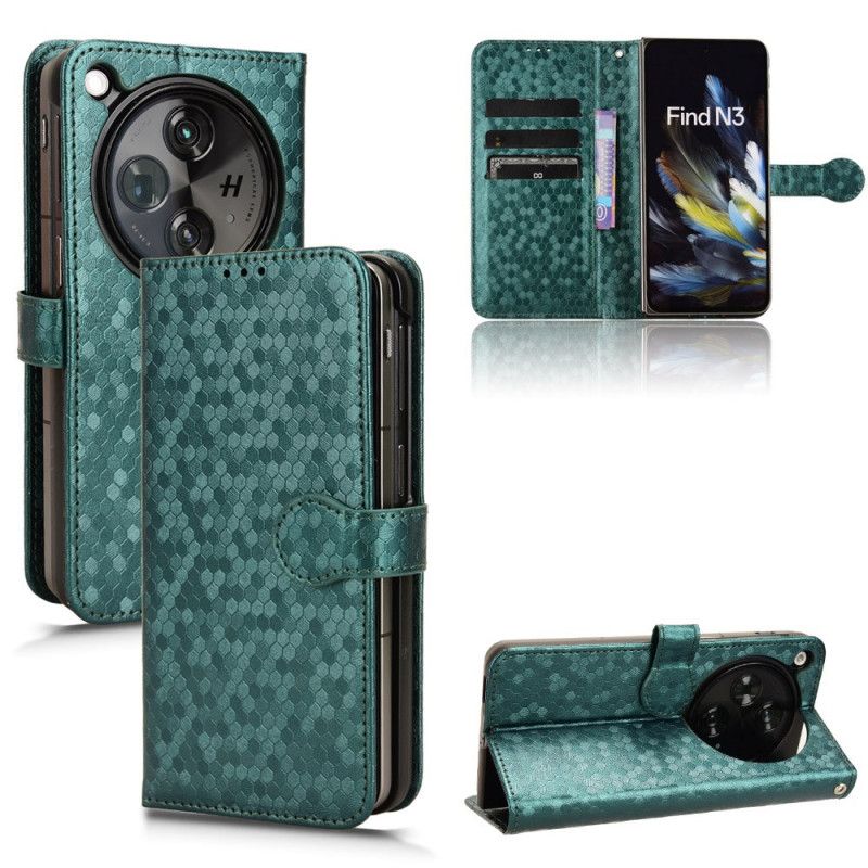 Case Oppo Find N3 Handyhülle Mit Kratzfester Markierung Und Brieftasche