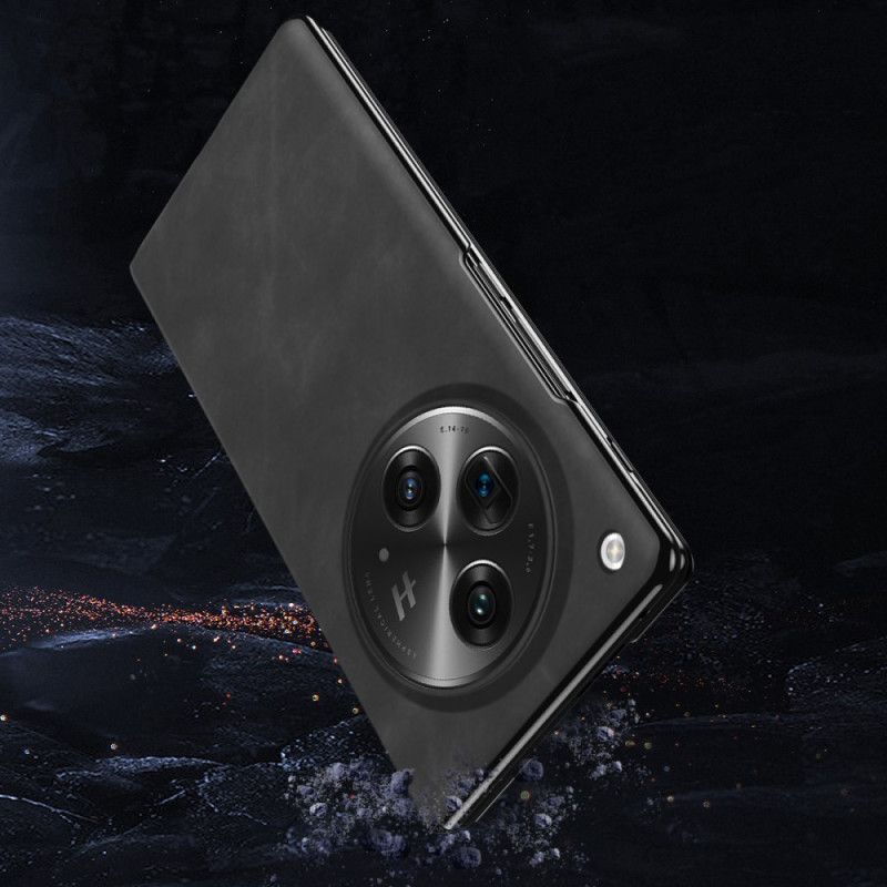 Flip Case Oppo Find N3 Klassisches Nappaleder