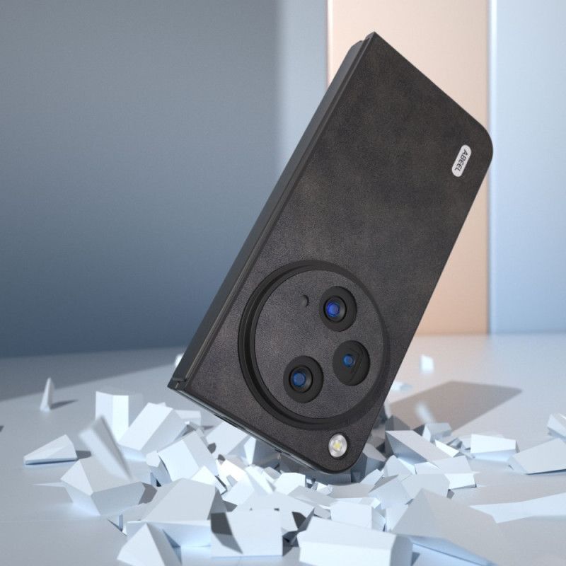 Hülle Für Oppo Find N3 Mattes Kunstleder Abeel