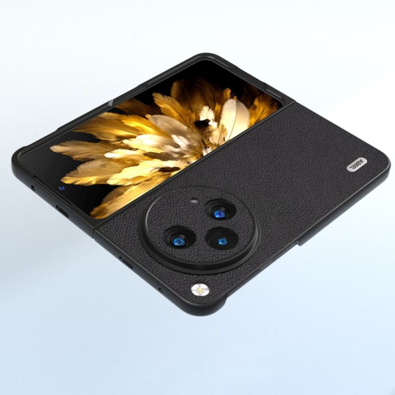 Hülle Oppo Find N3 Abeel Echtes Litschi-leder