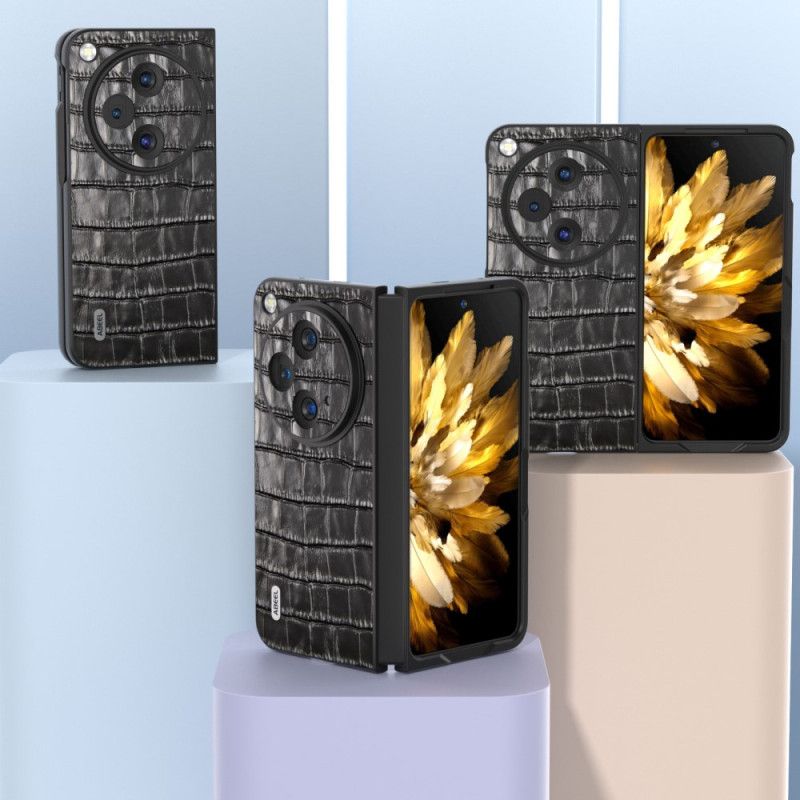 Hülle Oppo Find N3 Handyhülle Abeel Krokodilleder-effekt