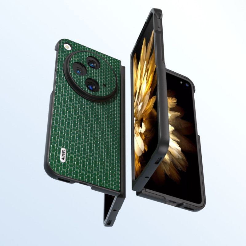 Hülle Oppo Find N3 Handyhülle Abeel Strukturiertes Leder
