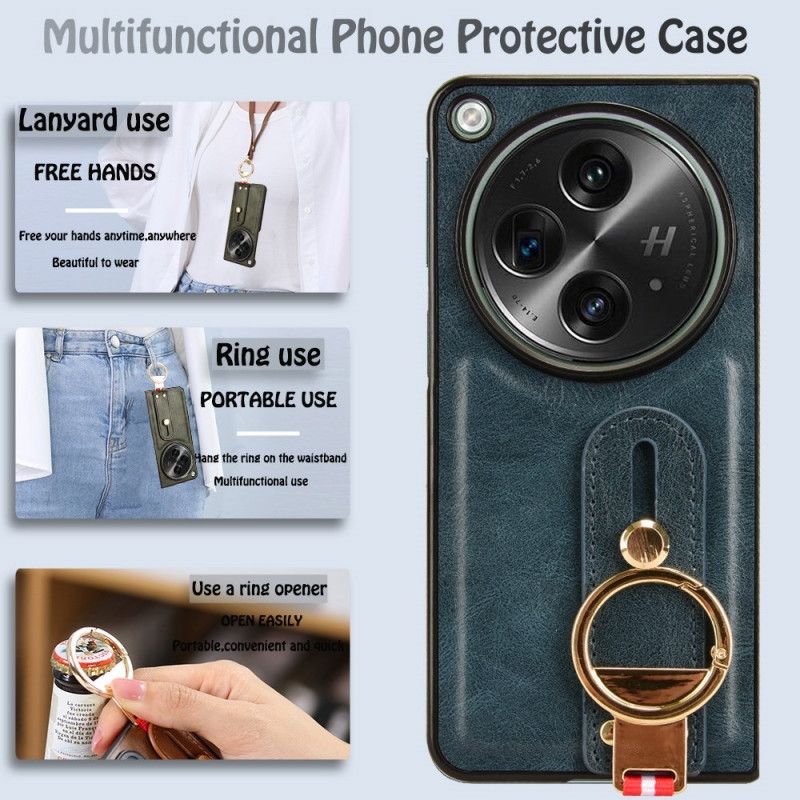 Hülle Oppo Find N3 Handyhülle Tragegurt Und Flaschenöffnerring