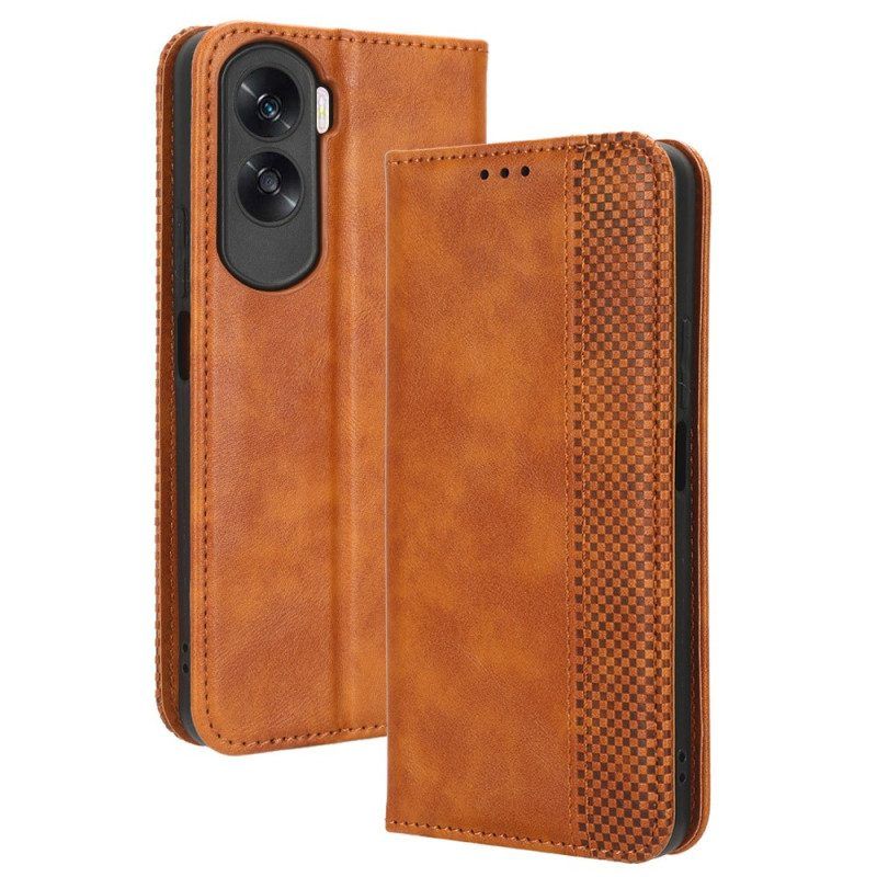 Schutzhülle Für Honor 90 Lite Flip Case Retro