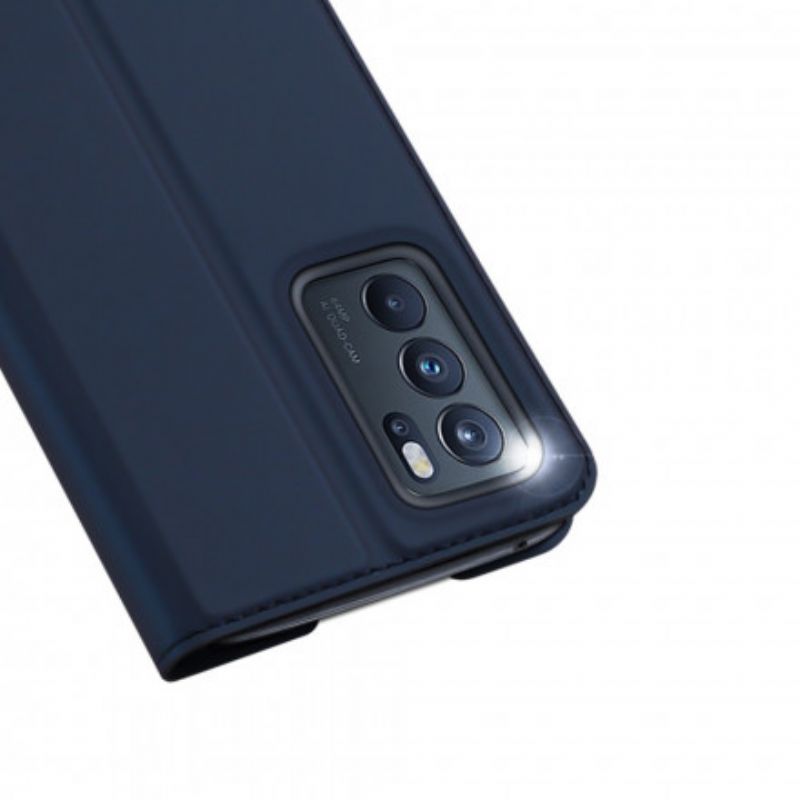 Flip Case Oppo Reno 6 Pro 5g Skin Pro Serie Dux Ducis