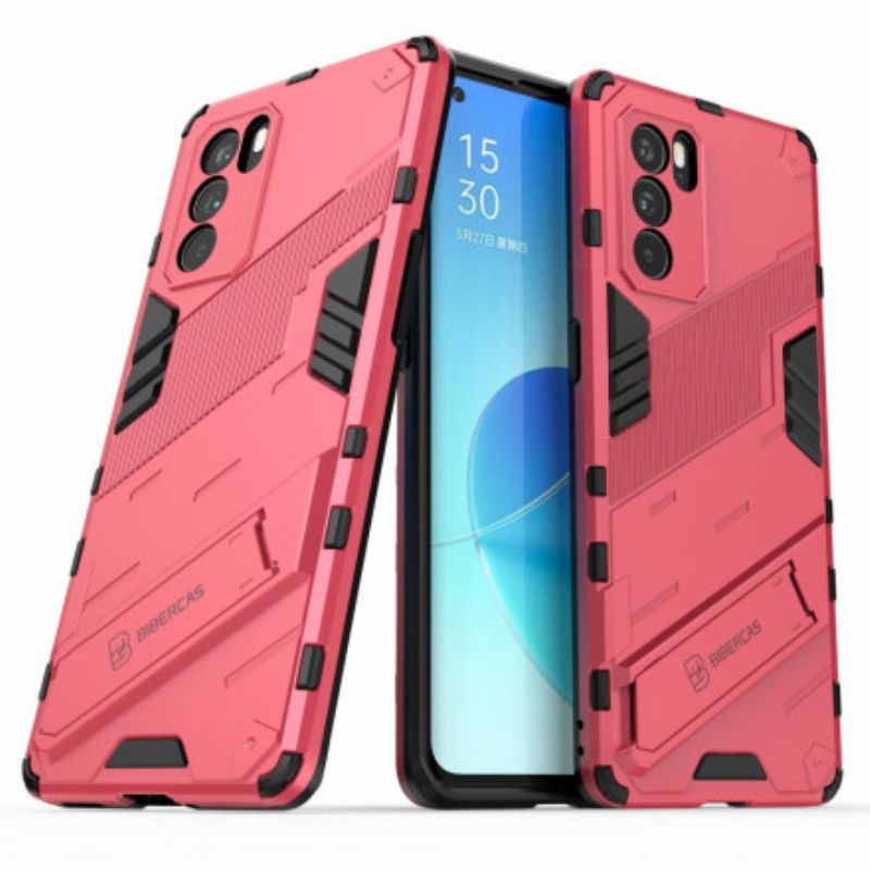 Hülle Oppo Reno 6 Pro 5g Handyhülle Abnehmbare Stütze Zwei Freisprechpositionen