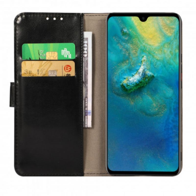 Lederhüllen Oppo Reno 6 Pro 5g Handyhülle Hungriger Wolf