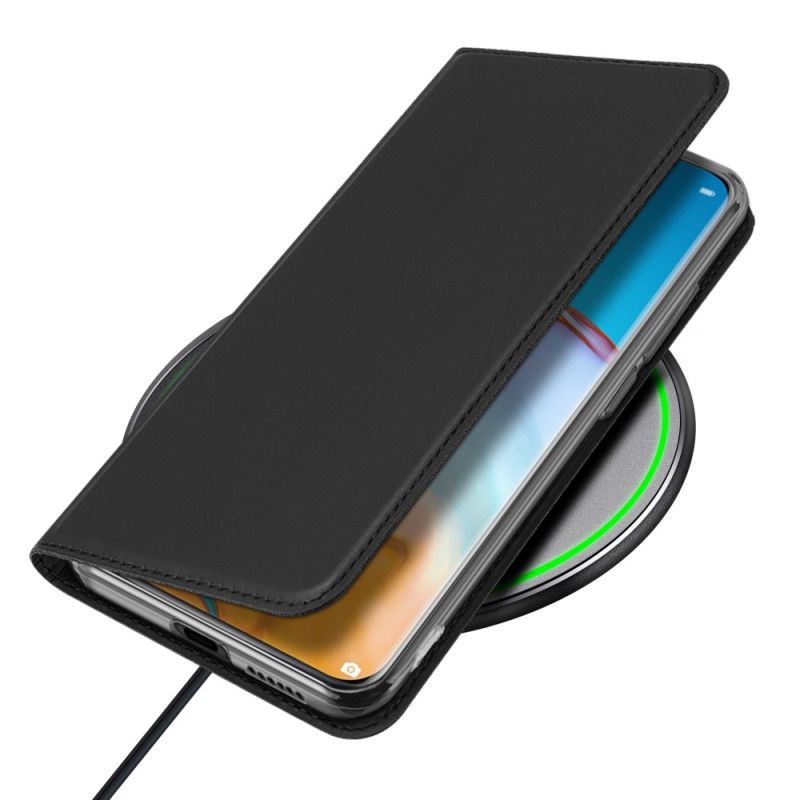 Flip Case Huawei P40 Pro Schwarz Handyhülle Pro-Dux-Ducis-Haut