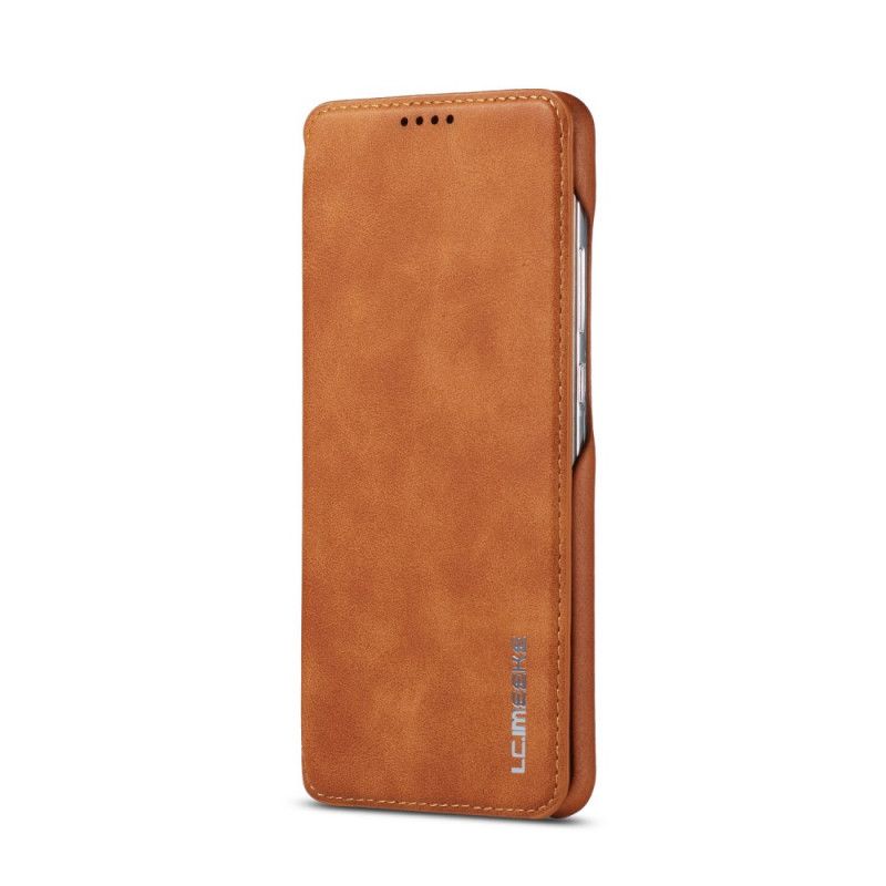 Flip Case Huawei P40 Pro Schwarz Lc.Imeeke Ledereffekt