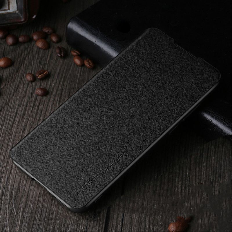 Flip Case Huawei P40 Pro Schwarz X-Level-Fib-Serie