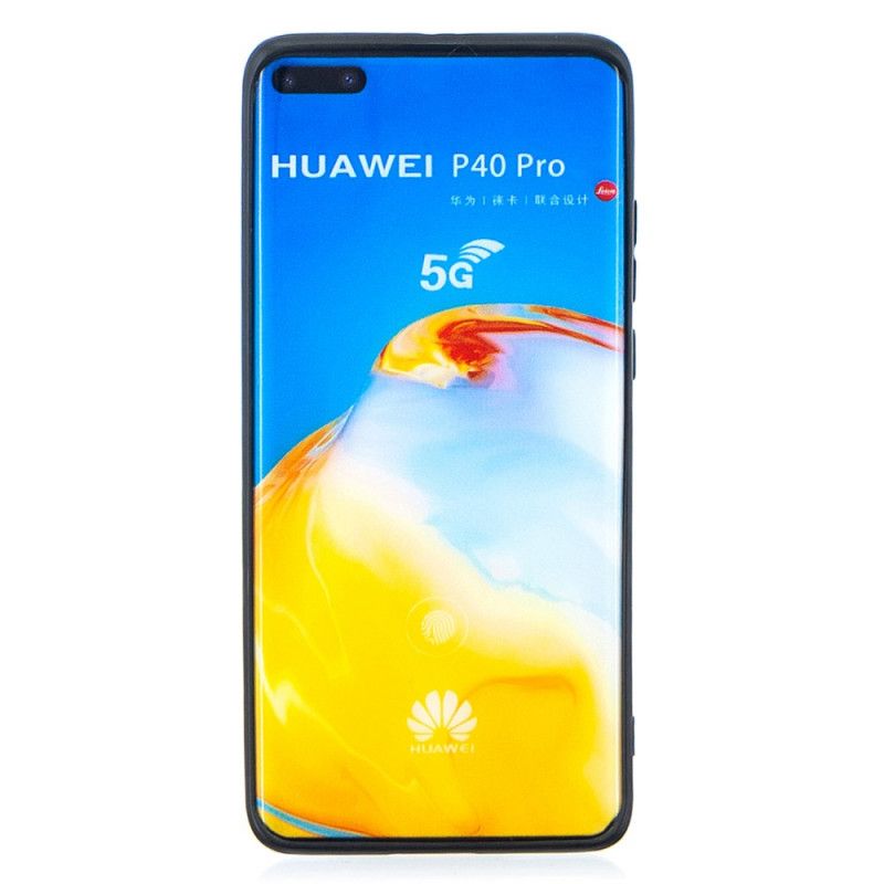 Hülle Für Huawei P40 Pro Flexible Silikongrafiken