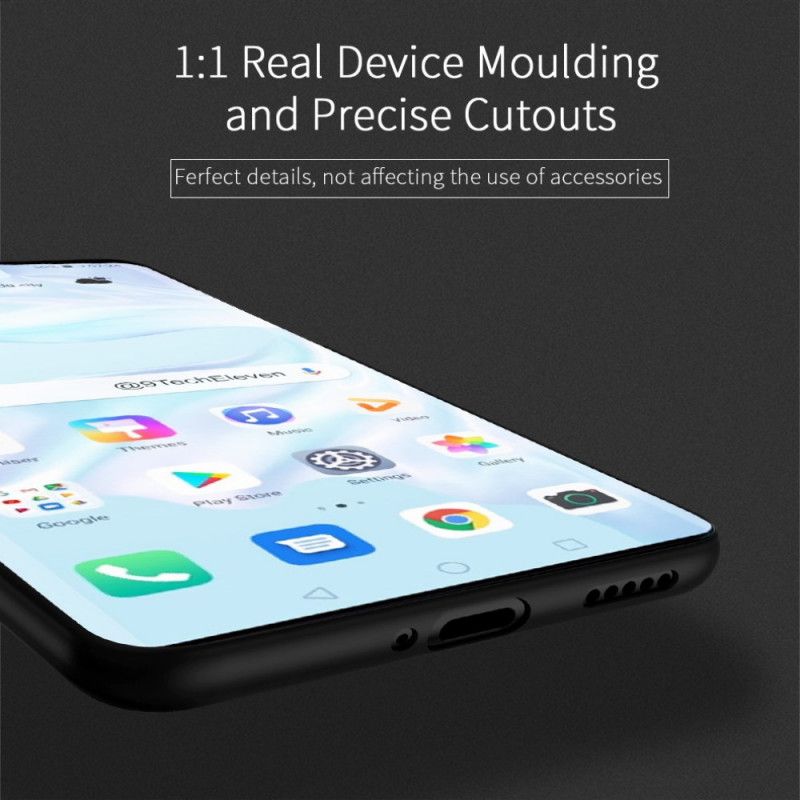 Hülle Für Huawei P40 Pro Schwarz Klassisches X-Level
