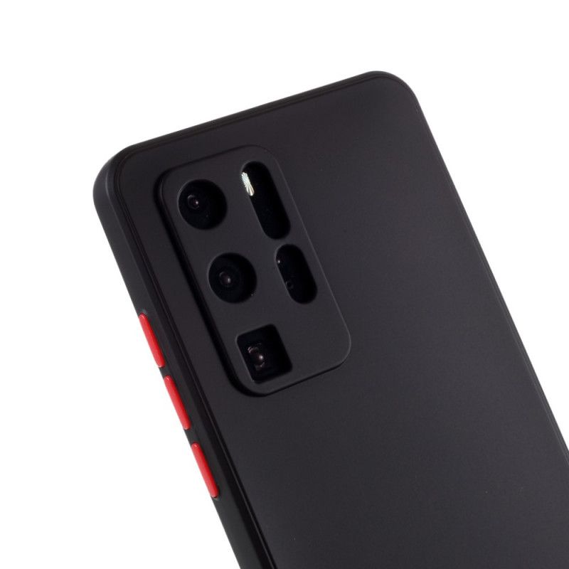 Hülle Für Huawei P40 Pro Schwarz Kontrastfarben