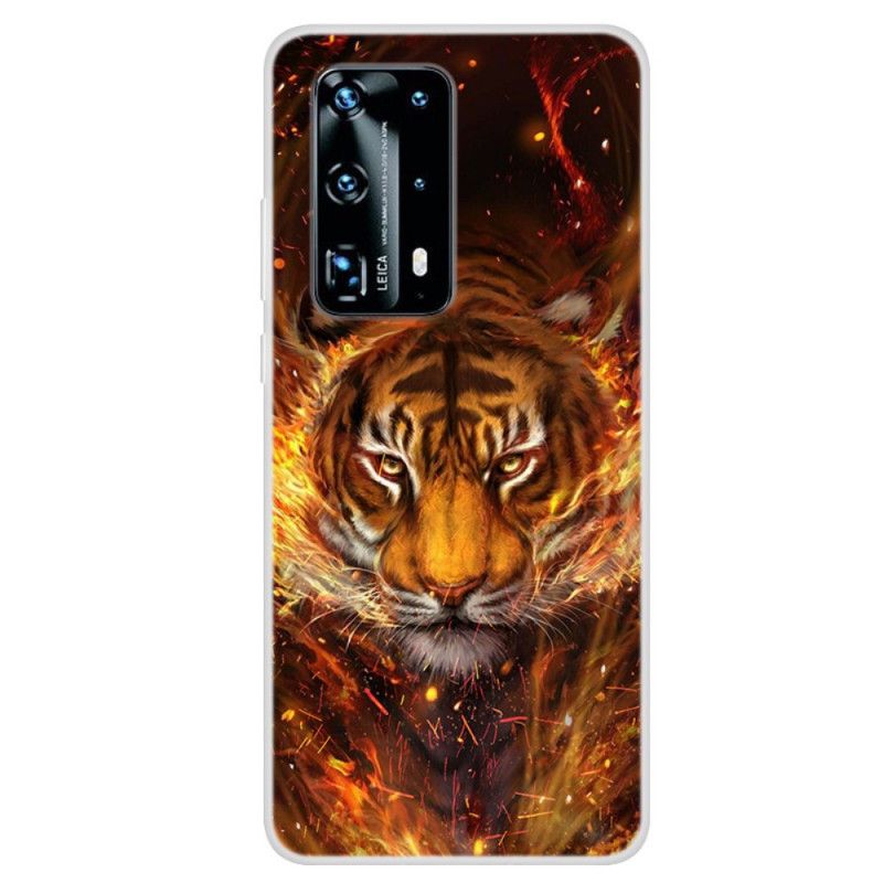 Hülle Huawei P40 Pro Feuertiger