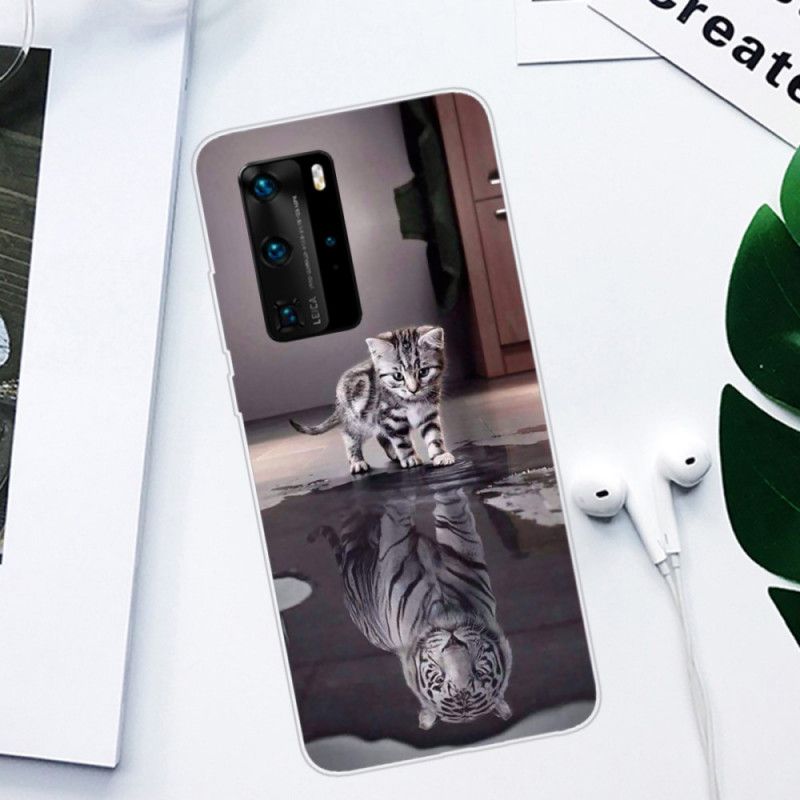 Hülle Huawei P40 Pro Handyhülle Ernest Der Tiger