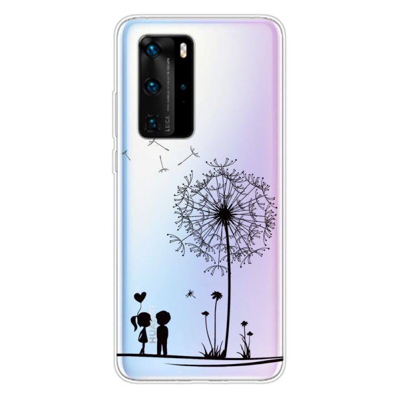 Hülle Huawei P40 Pro Handyhülle Löwenzahnliebe