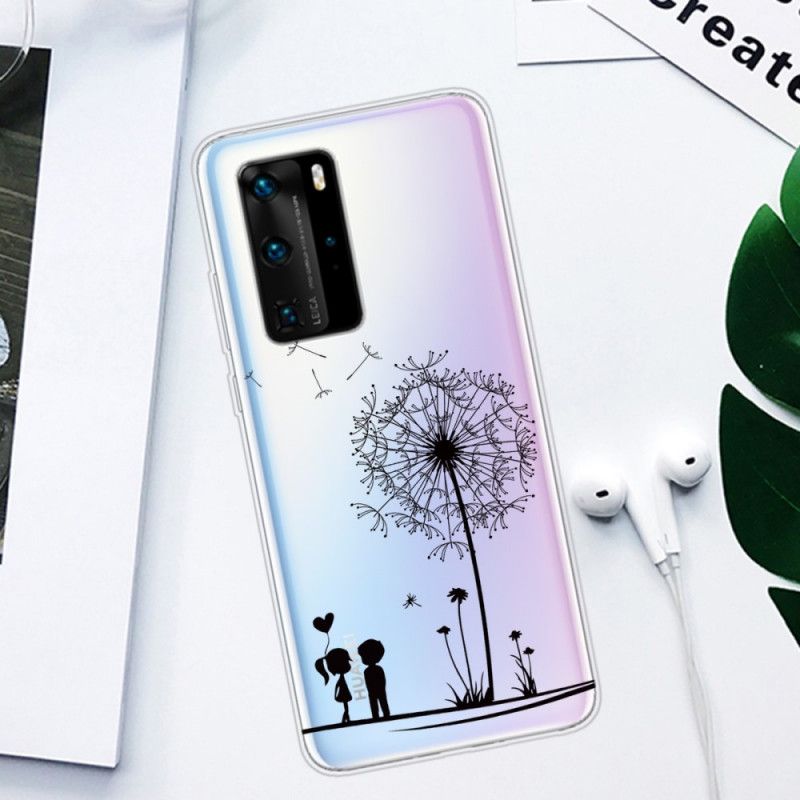 Hülle Huawei P40 Pro Handyhülle Löwenzahnliebe