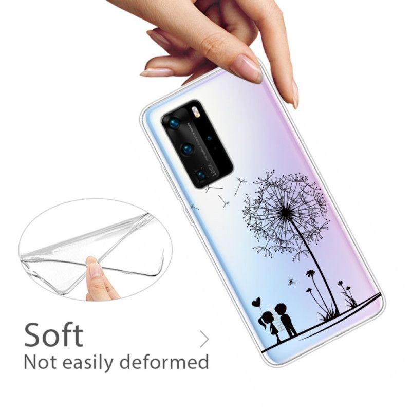 Hülle Huawei P40 Pro Handyhülle Löwenzahnliebe