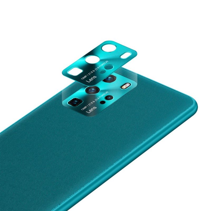 Hülle Huawei P40 Pro Schwarz Handyhülle Farbe Leder Stil