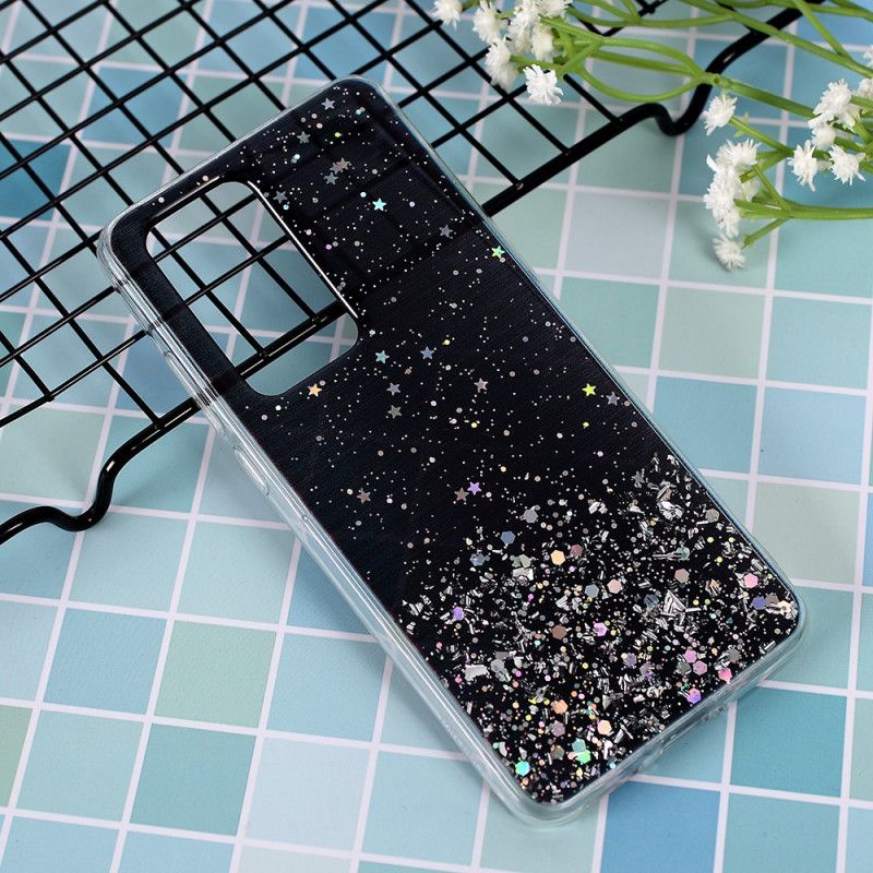 Hülle Huawei P40 Pro Schwarz Ich Mag Glitzer