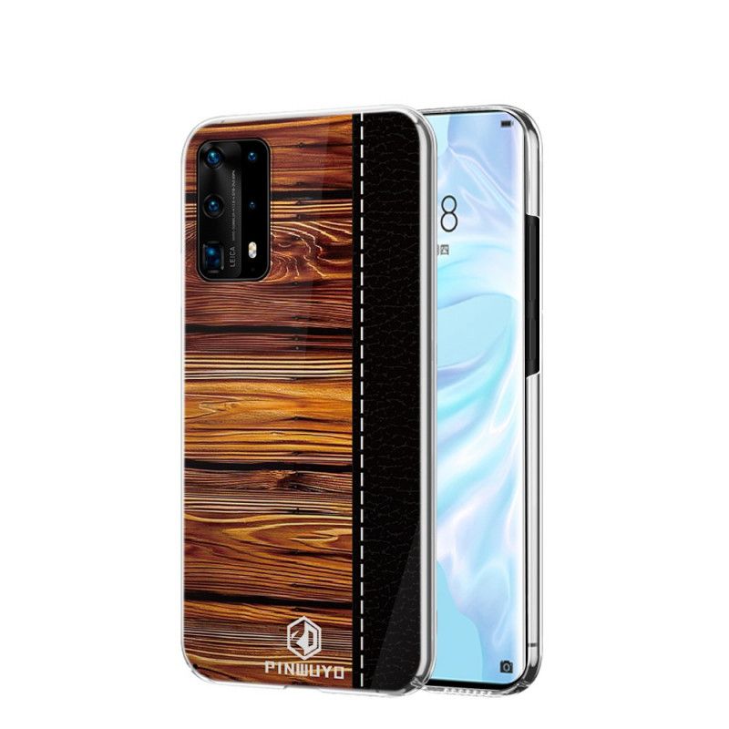 Hülle Huawei P40 Pro Schwarz Pin Dun Serie Pinwuyo