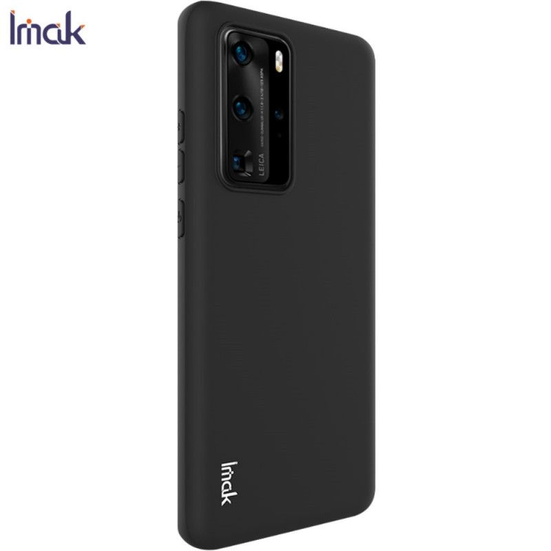 Hülle Huawei P40 Pro Schwarz Silikonmatte Der Uc-1-Serie Imak