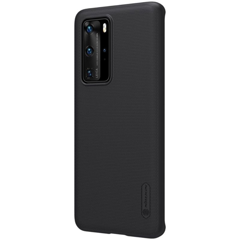 Hülle Huawei P40 Pro Schwarz Starrer Gefrosteter Nillkin