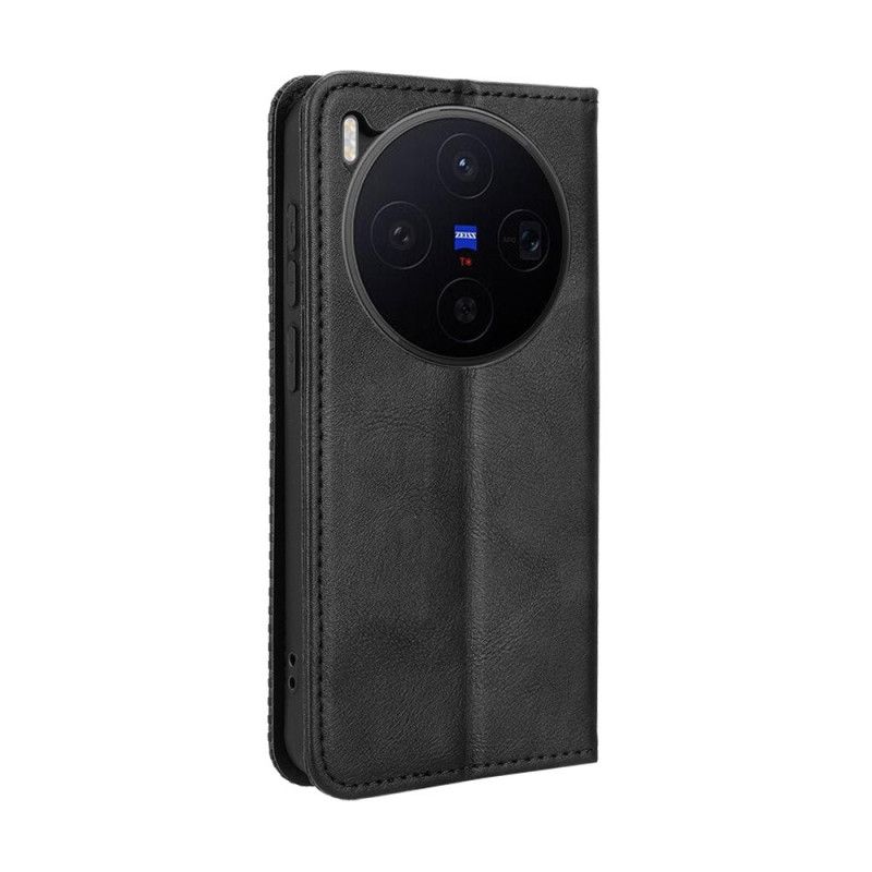 Flip Case Vivo X300 Handyhülle Vintage-rahmen