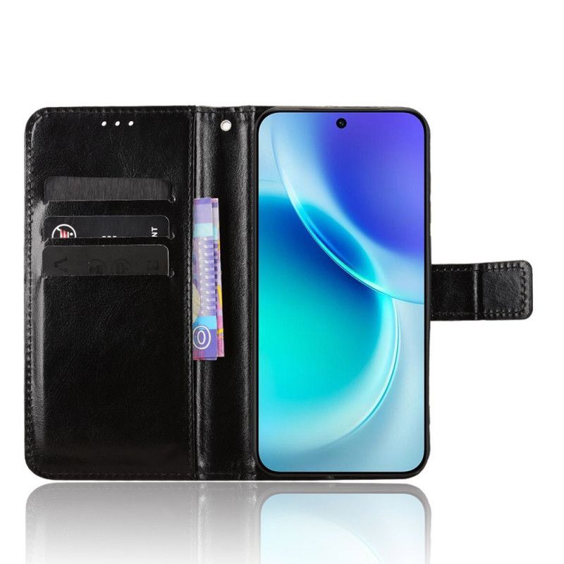 Lederhüllen Für Vivo X300 Glitzerndes Kunstleder