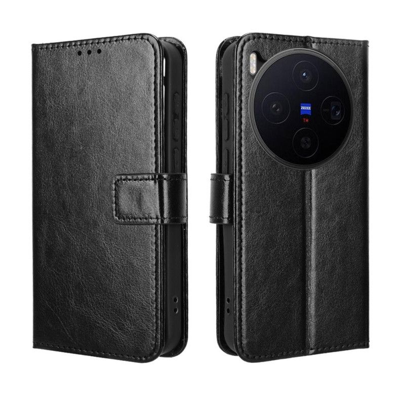 Lederhüllen Für Vivo X300 Glitzerndes Kunstleder