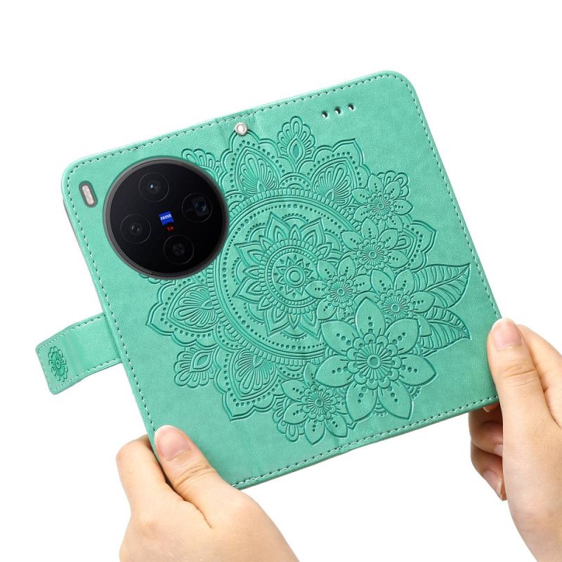Lederhüllen Vivo X300 Mandala-muster