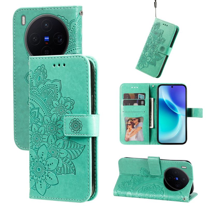 Lederhüllen Vivo X300 Mandala-muster