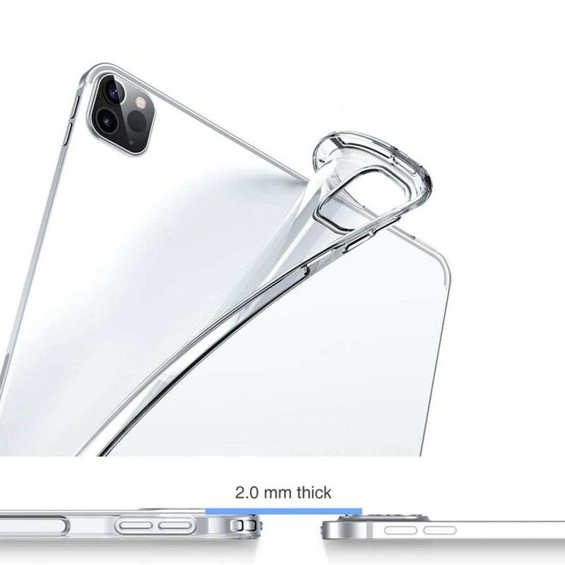 Hülle Für Ipad Pro 12.9" (2021) (2020) Transparent