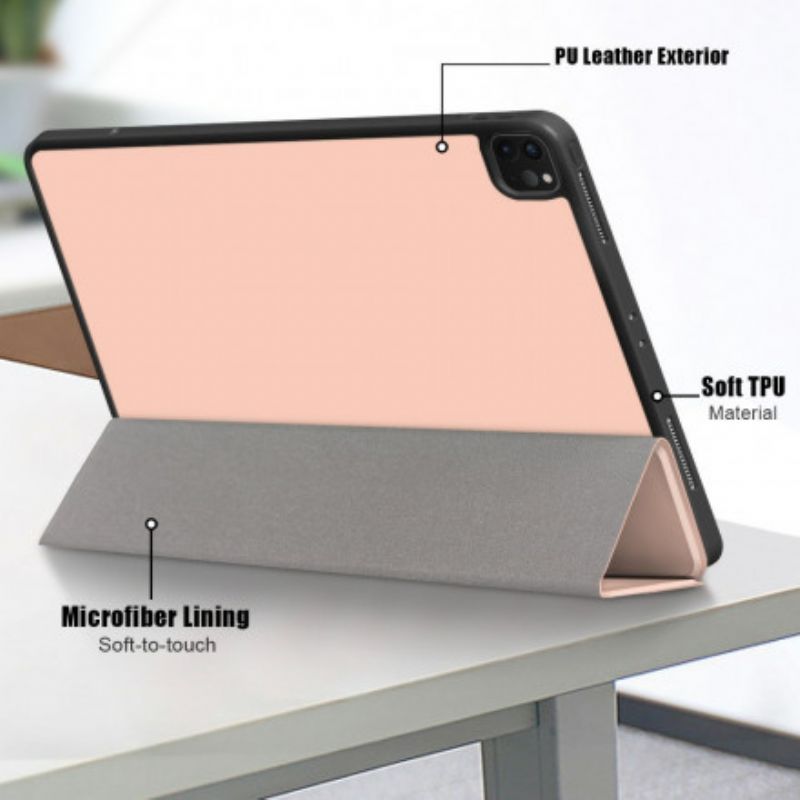 Ipad Pro 12.9" (2021) (2020) Trifold-stylus-halter