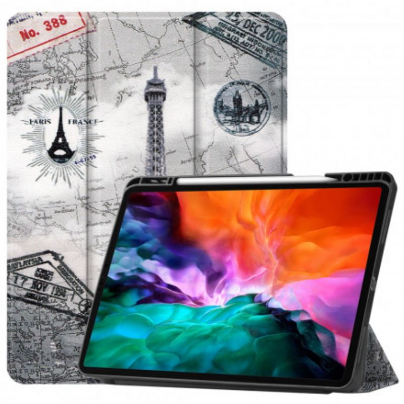 Ipad Pro 12.9" (2021) Eiffelturm Stifthalter